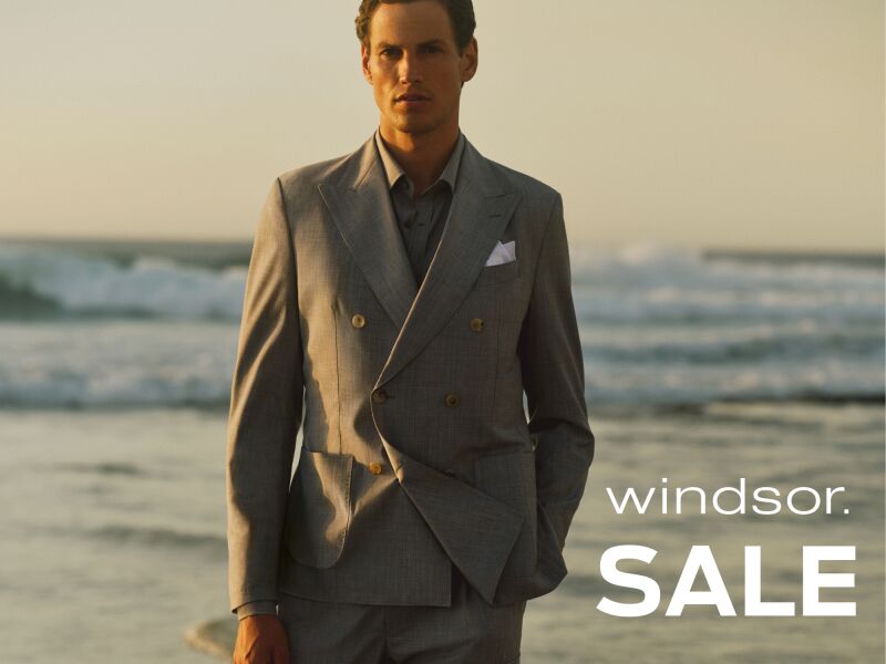 Introbild zu Artikel Windsor-Sale: 30 % reduziert bei Herren 